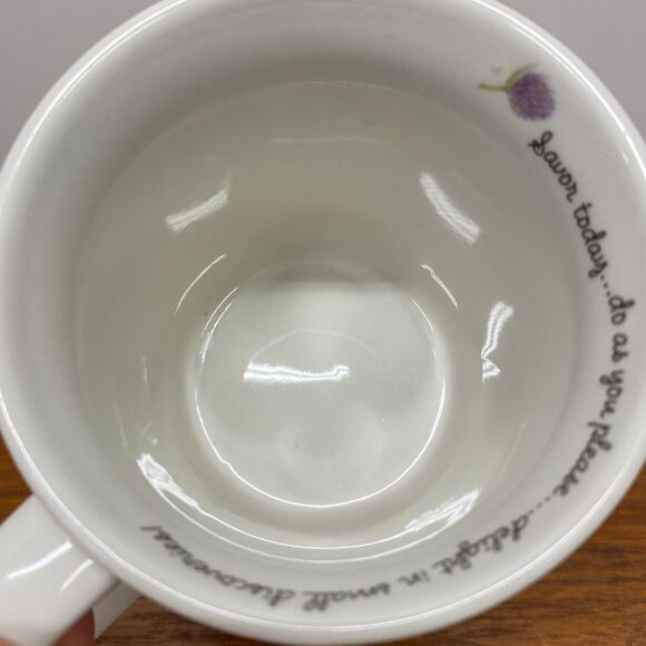 Marjolein‎ Bastin by Hallmark Coffee Mug Cup Birds Garden Pots 10 fl oz - Picture 11 of 12